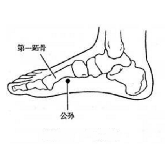 公孫穴的穴位位置及按摩公孫穴的功效與作用有哪些？