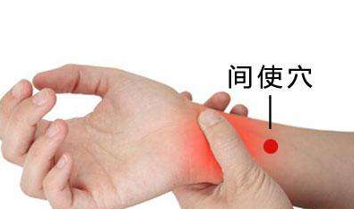 按摩間使穴