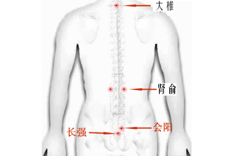 長強穴位置
