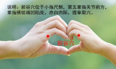 前谷穴的功效與作用有哪