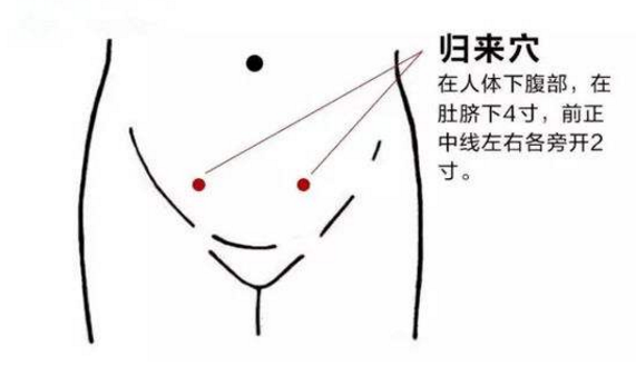 歸來(lái)穴圖片