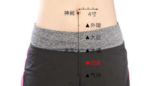 歸來(lái)穴穴位配伍