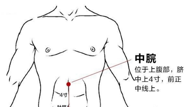 中脘穴的圖片