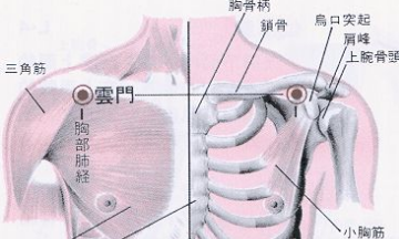 云門穴的功效與作用